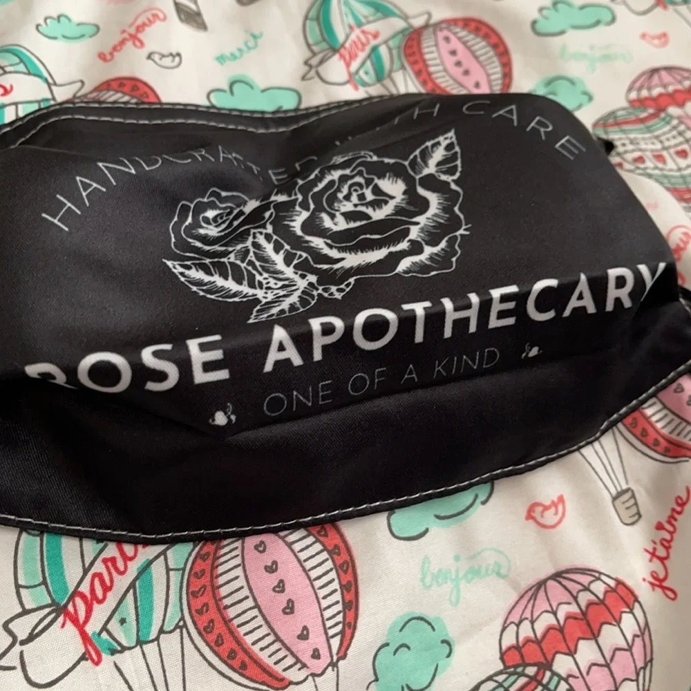 New Rose Apothecary face mask